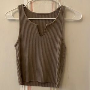 Brown tank brand new with tags